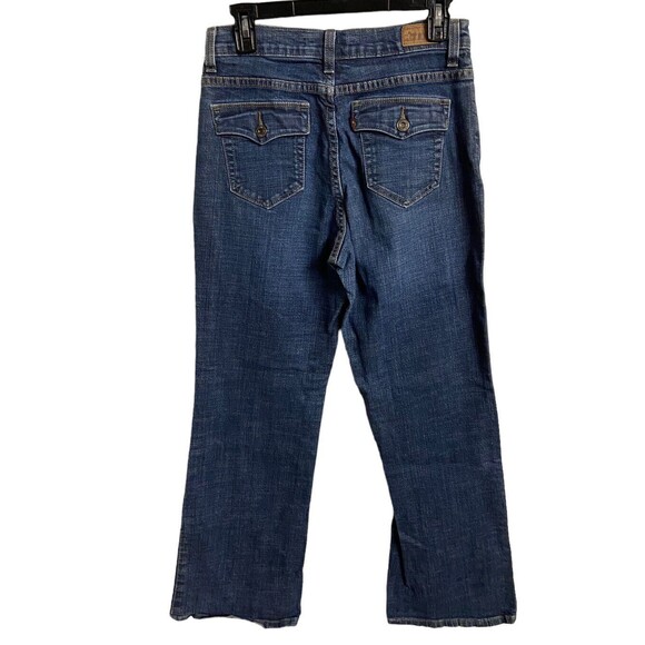 Levis Jeans Womens 6  512 Perfectly Slimming Bootcut Button Pocket Denim 29 x 29 - Picture 1 of 5